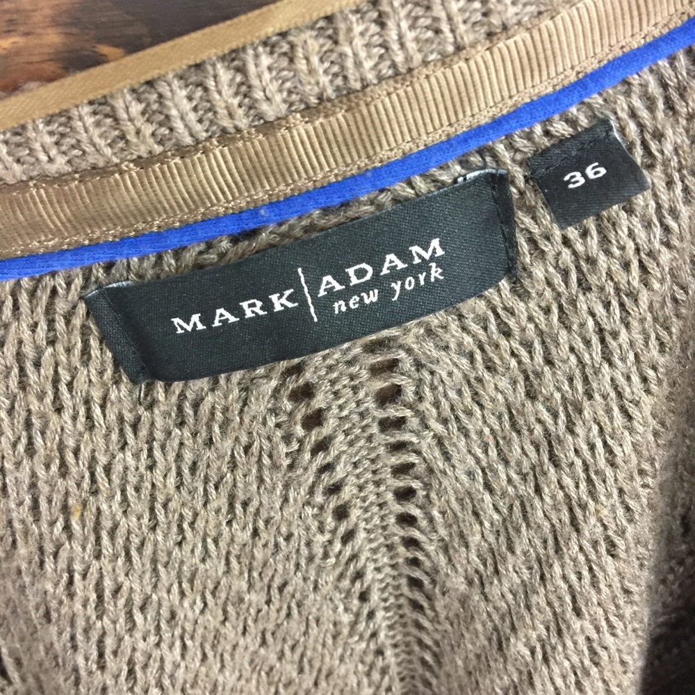 Marl Adam | Knit Sweater Cardigan Open Back‎ Design - Picture 5 of 5